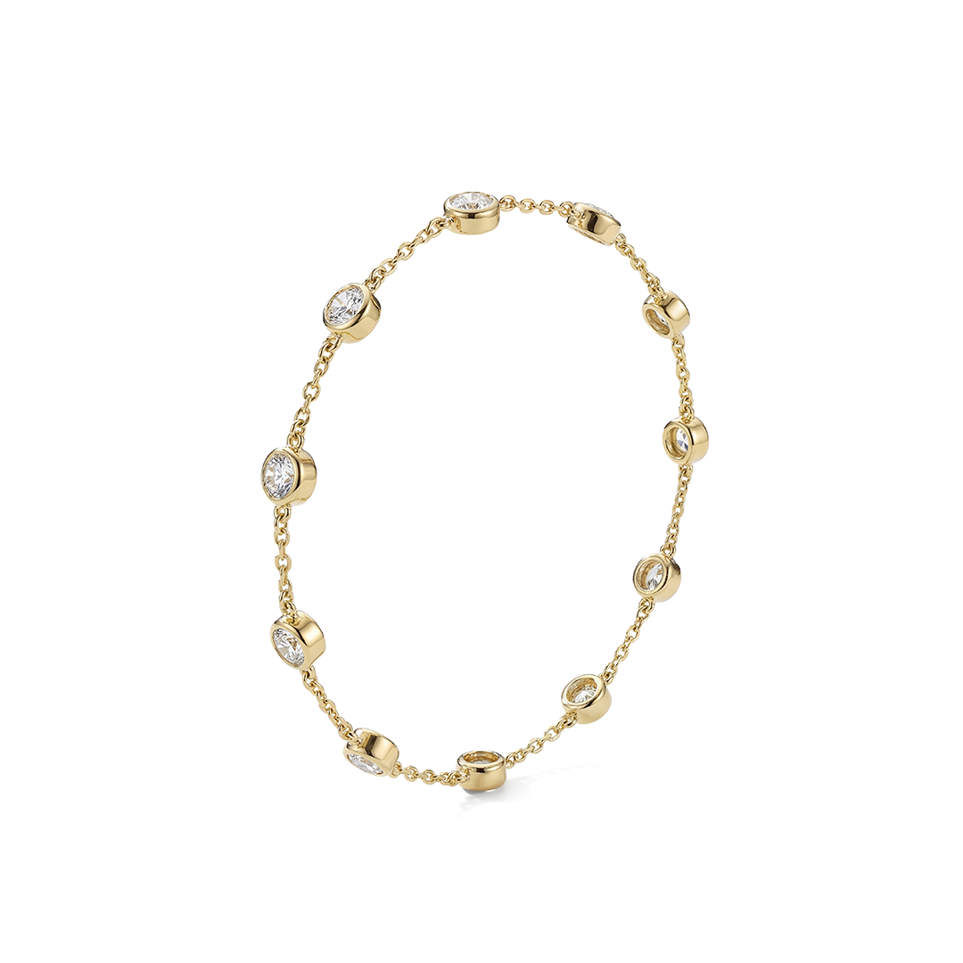 Yellow Gold Bubble Bracelet